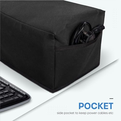Crasome Dust & Water Proof Printer Cover for HP Smart Tank All-in-One 670 / 675 (Black) - Image 4