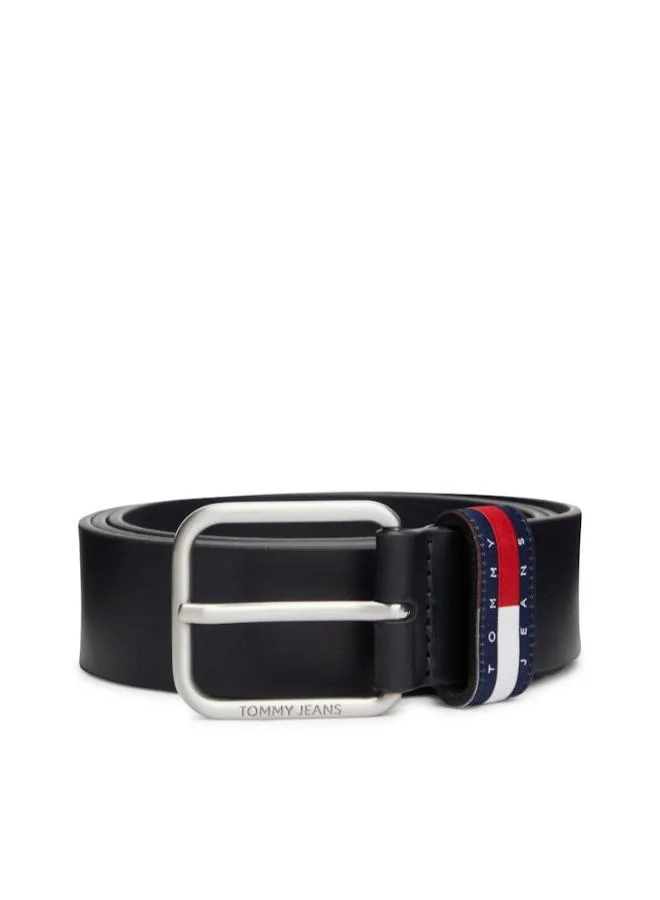 TOMMY JEANS Dark Night Navy Logo Hole Allocated Belt for Men | Best Price UAE