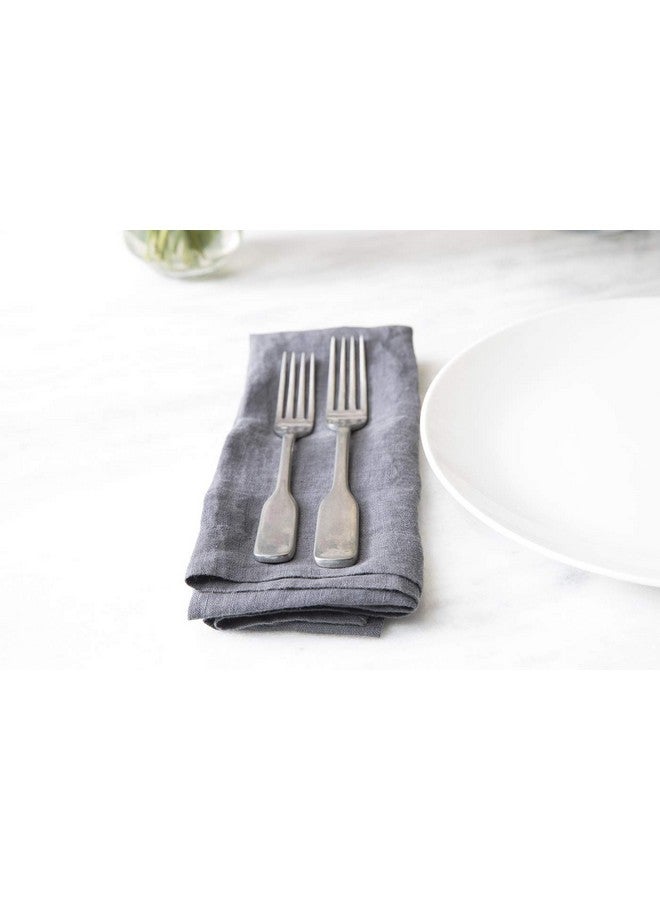 Fortessa Fortessa Ashton Antiqued Flatware 5 Piece Place Setting, Stainless Steel  - Image 2