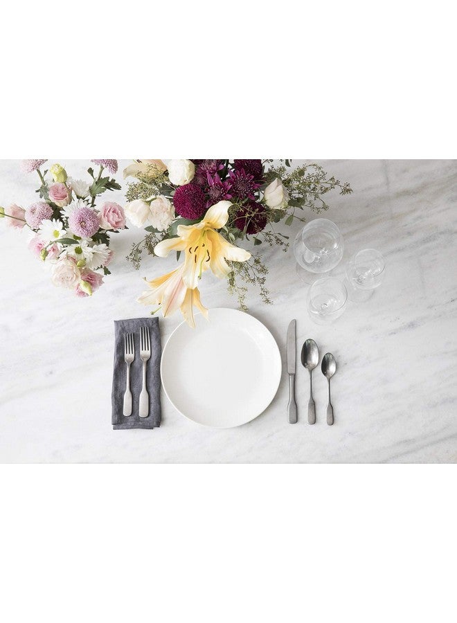 Fortessa Fortessa Ashton Antiqued Flatware 5 Piece Place Setting, Stainless Steel  - Image 4