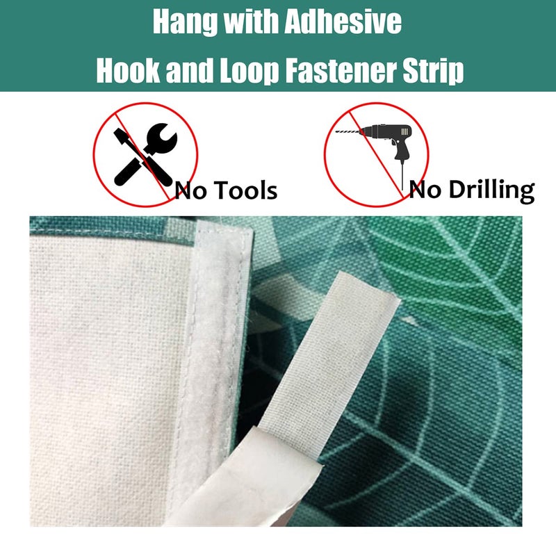 SK Studio ستائر قصيرة من SK ستوديو للمطبخ، ستائر خصوصية للخزائن، ستائر نافذة مضادة للغبار، ستائر مدخل لغرفة التخزين، رمادي، 51.1" عرض x 27.6" ارتفاع - Image 3