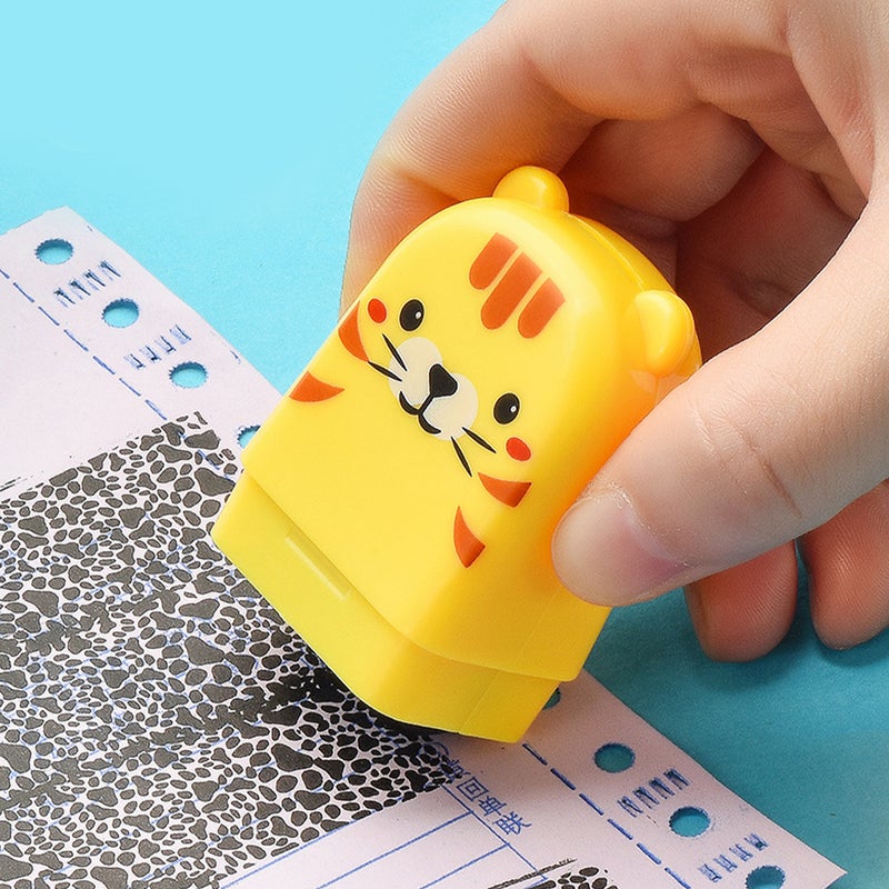 6 pcs Secret Seal Roller Garbled Identity Roller Stamp Roller Seal Stamp - Image 5
