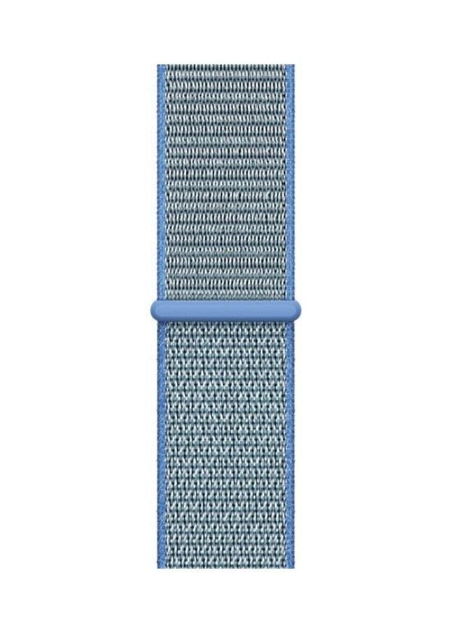 Generic - Replacement Band For Apple Watch Series 5/6/7 42/44/45mm Tahoe Blue - Image 1