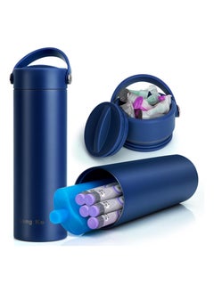 Leng Ke Diabetes Insulin Pen and Supplies Travel Case with TSA Approved Ice Pack,Portable Medication Cooler Bag for Diabetic Organizing, Insulina Medication Cooler   Bottle Diabetes Storage Vial  - Image 1