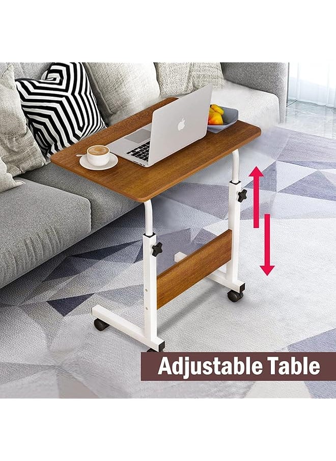 erorex Adjustable Laptop Computer Desk For Bedroom Living Room Office Sofa Brown  - Image 2