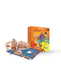 Smartivity Smartivity Roller Coaster Marble Slide - S.T.E.M., S.T.E.A.M. Learning, Ages 8 Years and Up  - Image 1