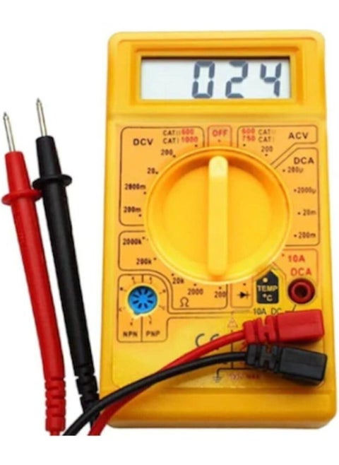 Digital Multimeter Multimeter Measuring Instrument Current Voltage Resistance Meter