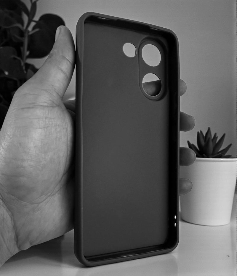SBMS Silicone Back Cover Case for Vivo V60e 5G | Cute Fun 3D Cartoon, Coffee Design Silicone Case | Camera Protection Bump | Shockproof Back Cover Case for Vivo V60e 5G (Coffe Mug Black) - Image 5