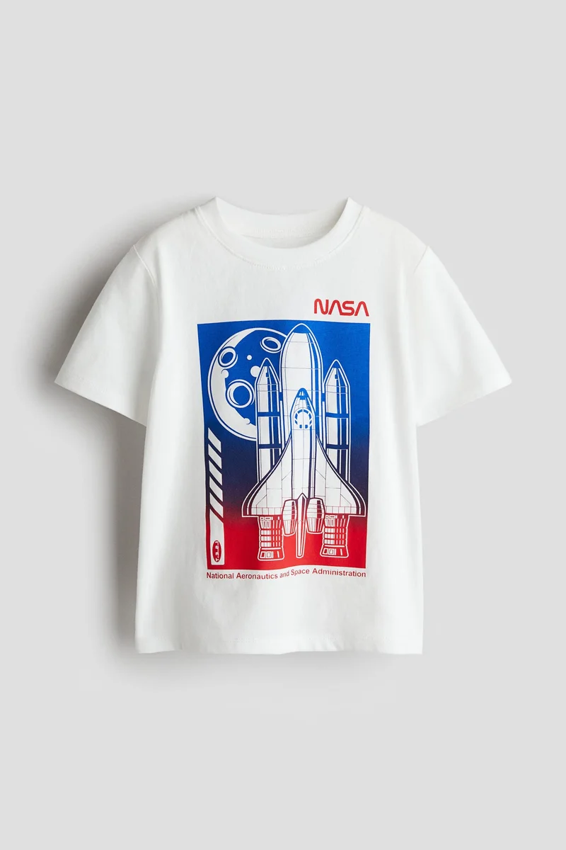 اتش اند ام Printed T-shirt