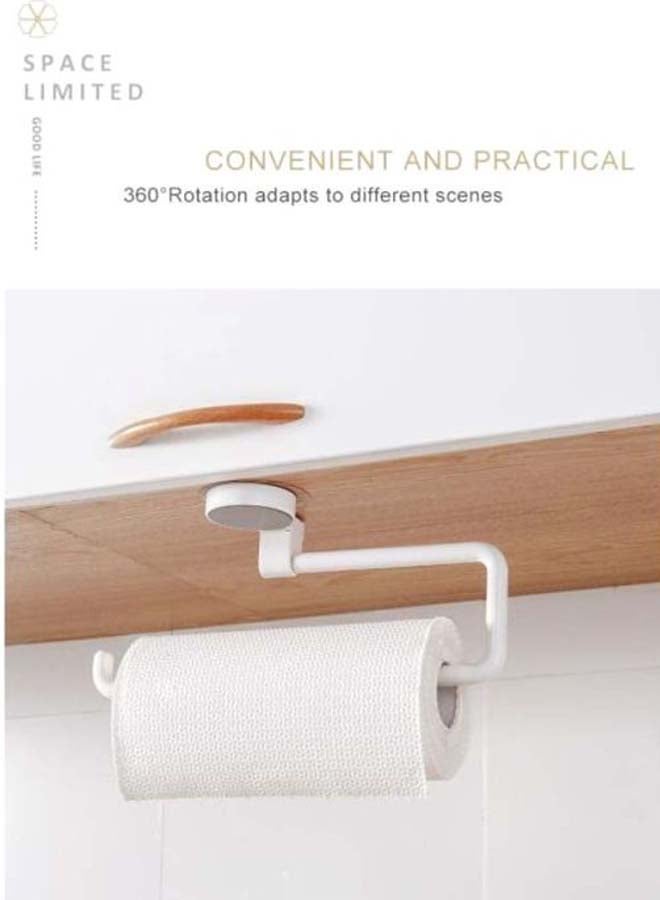 Beauenty Kitchen Paper Holder White 30.5x10x6centimeter - Image 5