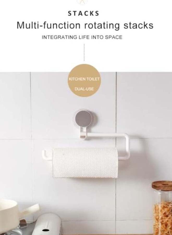 Beauenty Kitchen Paper Holder White 30.5x10x6centimeter - Image 2