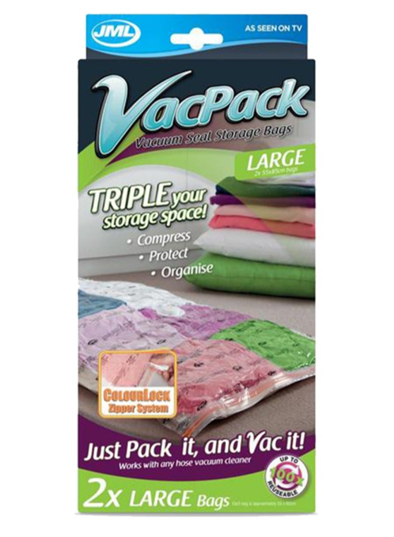 VAC PACK 2 X LARGE BAG 