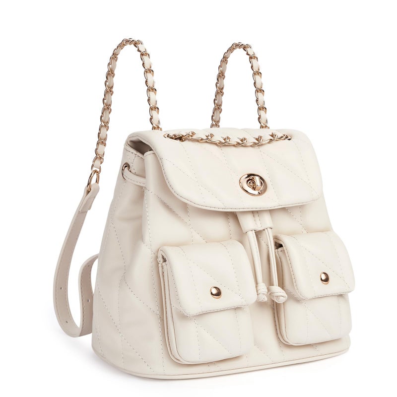 CLUCI Crossbody Bag for Women PU Leather Shoulder Bag, Convertible Small Tabby Backpack Purse for Travel - Image 1