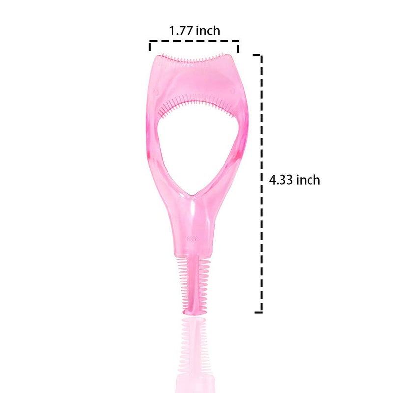ReNext 1 Piece Magic Useful Cosmetic Mascara Eyelash Comb Applicator Helper Guide Card Tool - Image 2