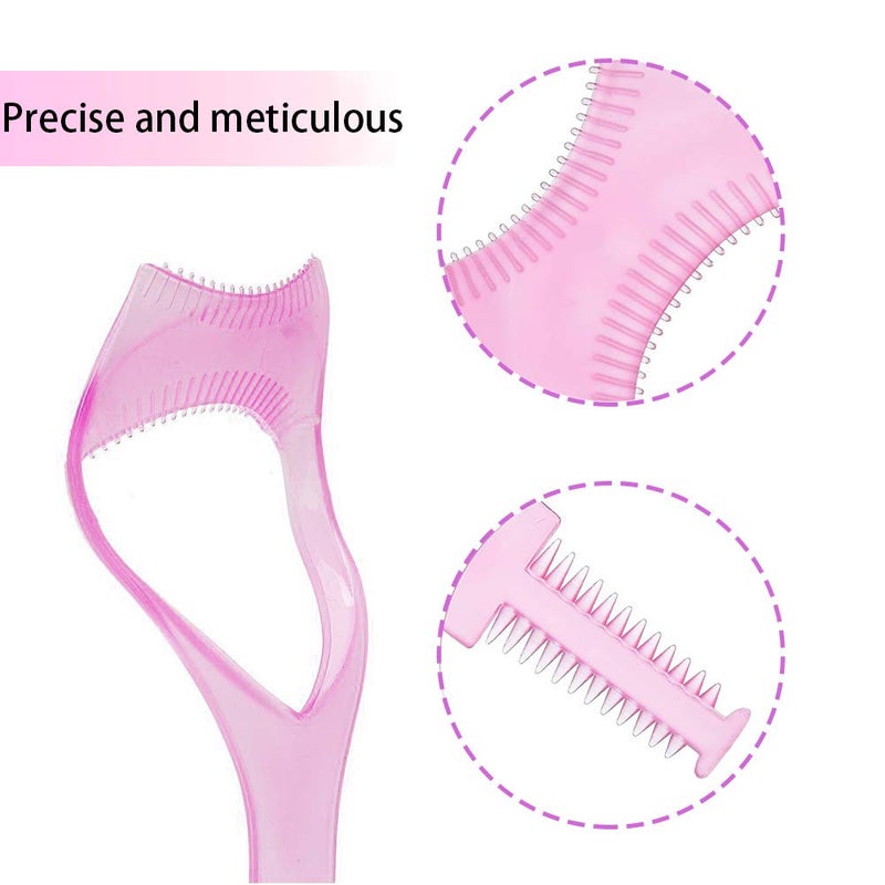 ReNext 1 Piece Magic Useful Cosmetic Mascara Eyelash Comb Applicator Helper Guide Card Tool - Image 4