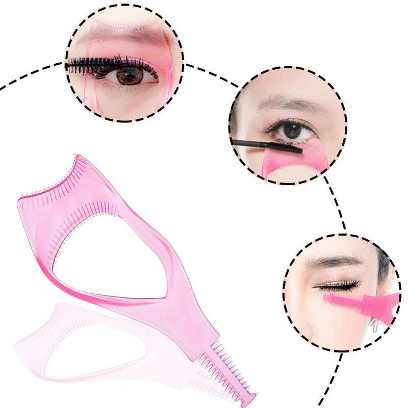 ReNext 1 Piece Magic Useful Cosmetic Mascara Eyelash Comb Applicator Helper Guide Card Tool - Image 3