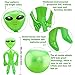 Cotiny 15 Pack 35 Inch Jumbo Inflatable Alien Inflatable Figures Inflate Alien Toys for Birthday Party Favors Alien Theme Halloween Party Decorations Green - Image 4