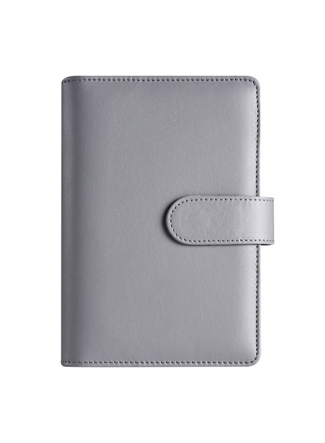 Start A6 Binder Creative Notebook Zipper Bag Macaron Pu Leather Loose-leaf Book Cash Budget Hand Book - Image 1