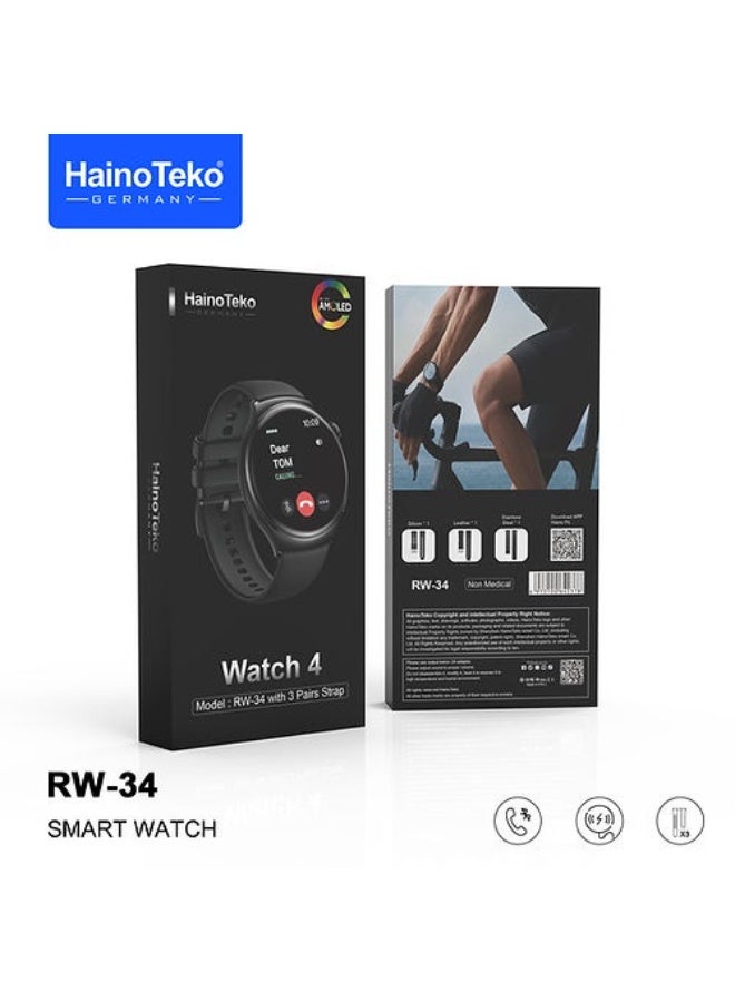 هينو تيكو ساعه هاينو تيكو ساعه رجال الاعمال موديل RW-34 - Image 2