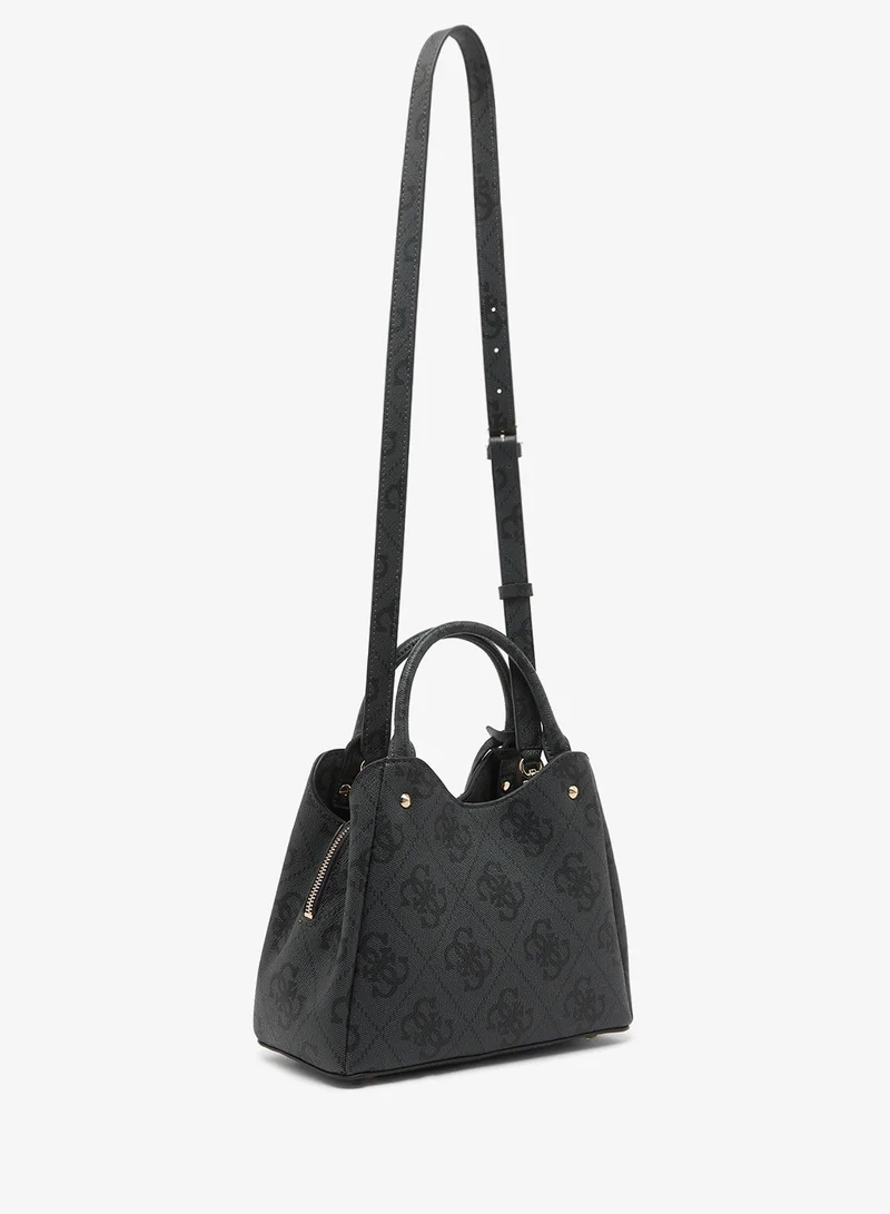 Guess  Meridian II Small Girlfriend Satchel Bag for Women | Best Price UAE