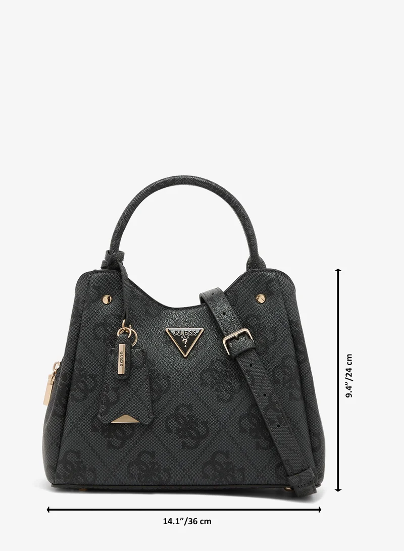 Guess  Meridian II Small Girlfriend Satchel Bag for Women | Best Price UAE