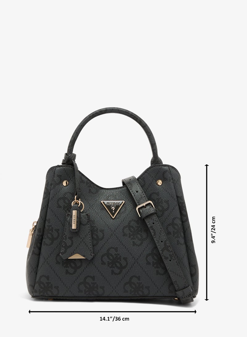GUESS Meridian II Small Girlfriend Satchel Bag - Image 5