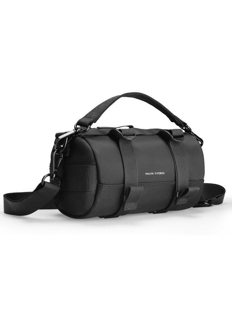 Mark Ryden MR-228 Black Mini Crossbody and Clutch Bag – Lightweight Splash-Proof Organizer with Mesh Pockets and Detachable Strap – Light Line Series Compact Travel Pouch - Image 1