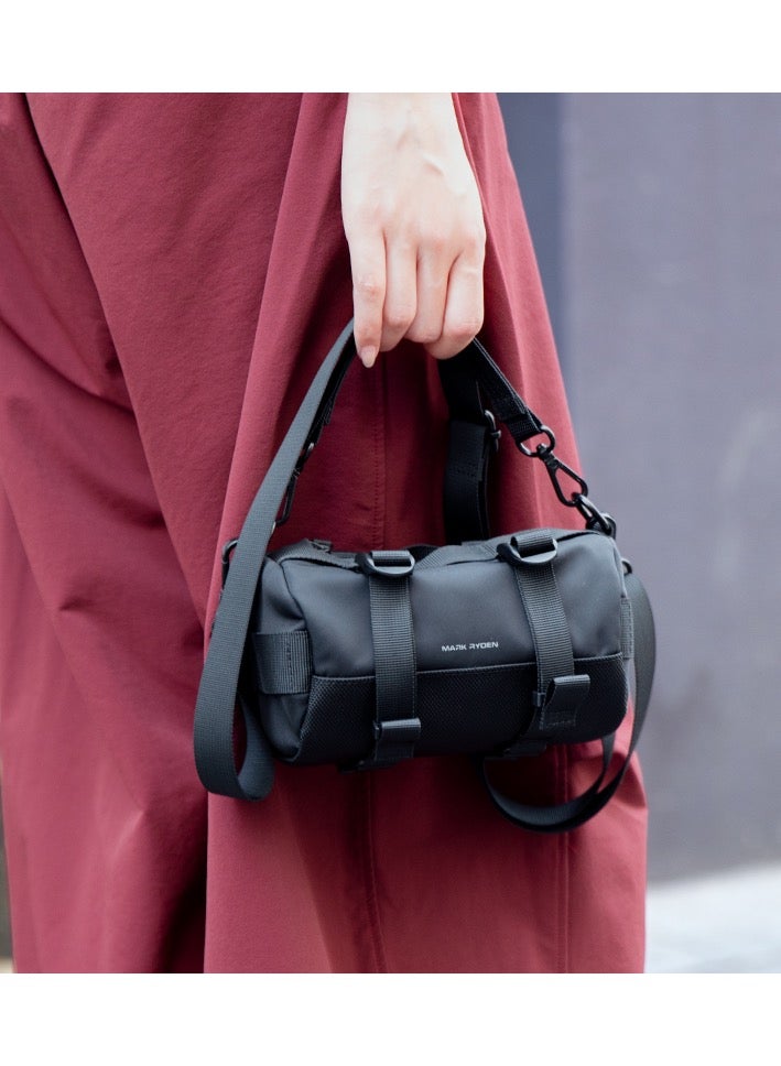 Mark Ryden MR-228 Black Mini Crossbody and Clutch Bag – Lightweight Splash-Proof Organizer with Mesh Pockets and Detachable Strap – Light Line Series Compact Travel Pouch - Image 2