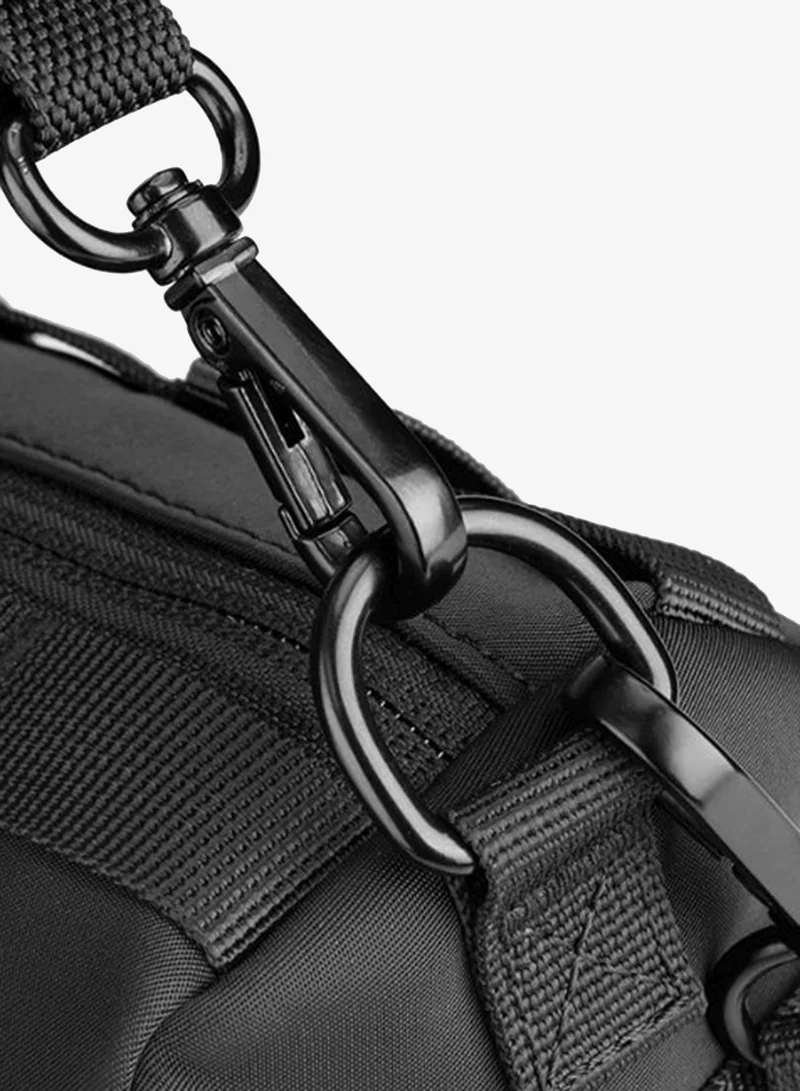 Mark Ryden  Mark Ryden MR-228 Black Mini Crossbody and Clutch Bag – Lightweight Splash-Proof Organizer with Mesh Pockets and Detachable Strap – Light Line Series Compact Travel Pouch  | Best Price UAE