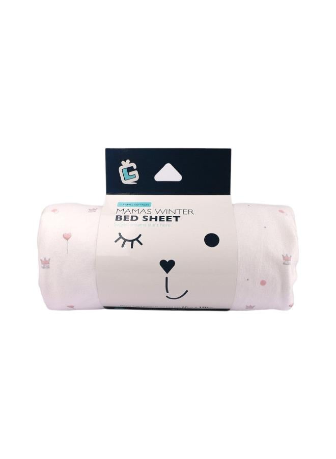 Mamas Gift Winter Bed Sheet Princess This High Quality Mattress Cover Provides Your Baby with Extra Warmth and Comfort for Those Chilly Winter Months.