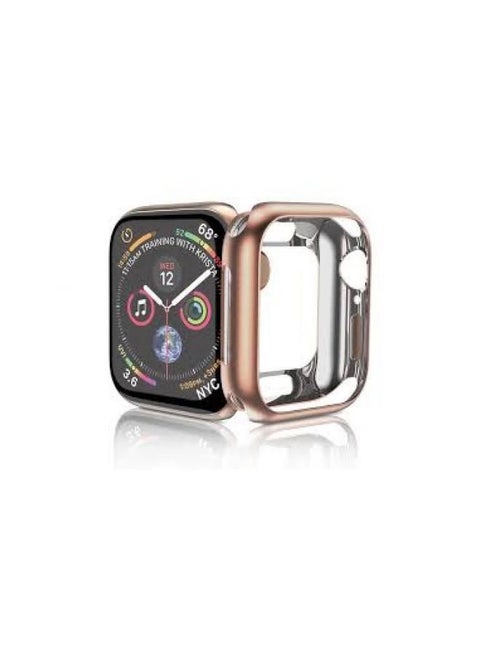 case Cover 360 Silicon Case For Apple Watch 45mm - Rose Gold