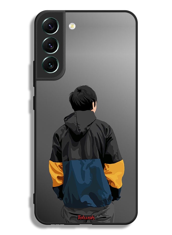 Tolwak Samsung Galaxy S22 5G Protective Case Cover Boy Portrait Art - Image 3