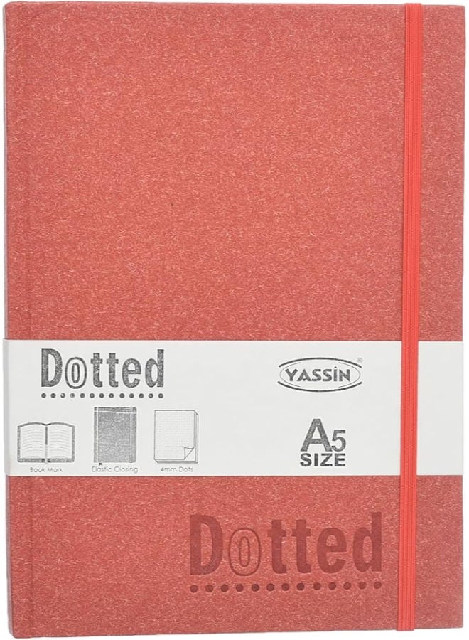 Yassin Dotted Notebook, A5 for Bullet Journaling, Planning, and Creative Sketches - Image 1