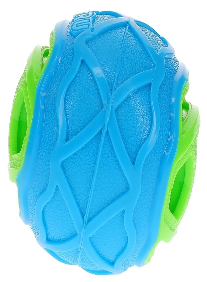 GURU Pet: Pocket Ball - Medium - Blue & Green Dog Toy, Interactive Bone & Treat Holder Ball, 3.7" Durable Chew, Squeaks-Floats, Water Play-Fetch-Roll - Image 5