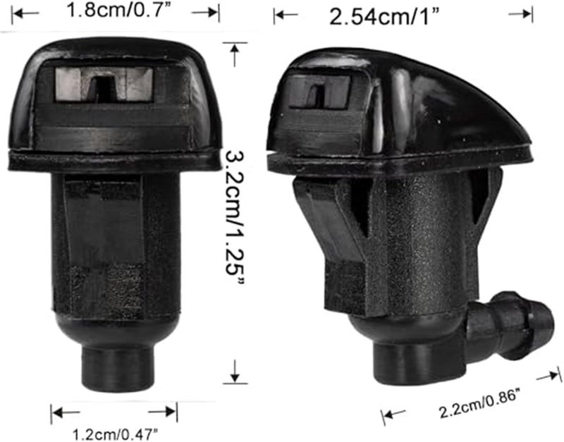 Wivplex Windshield Washer Nozzles for Toyota and Corsa - Image 2
