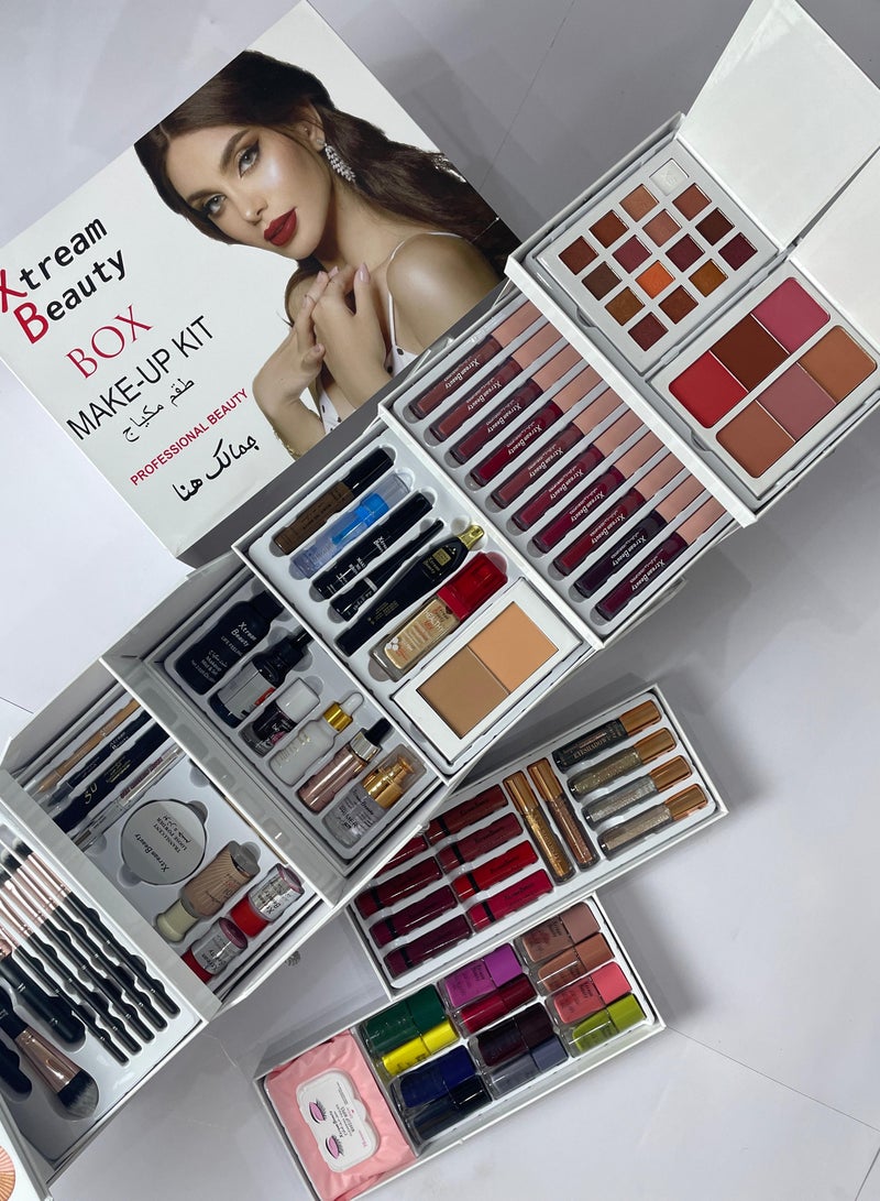 Xtream Beauty MAKEUP KIT MULTICOLOUR PROFESSIONAL NEW - Image 4
