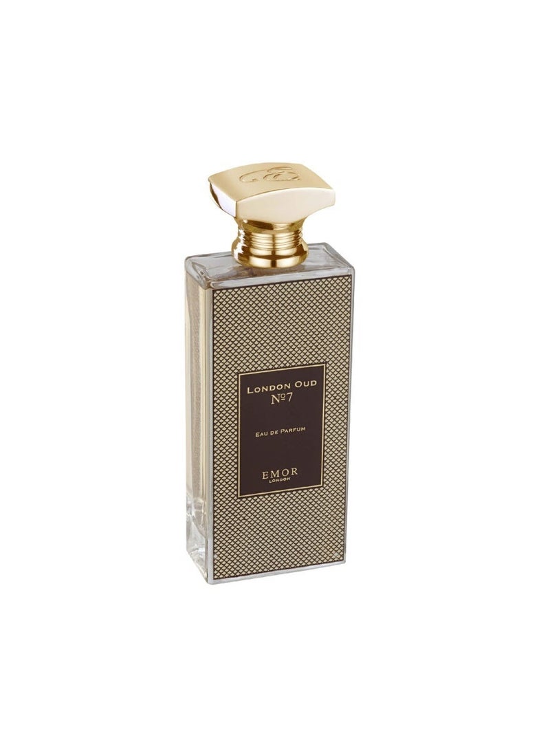Emor London London Oud No. 7 Eau De Parfum 125ml Long Lasting Oriental Oud Unisex Perfume with Fig & Honey - Image 1