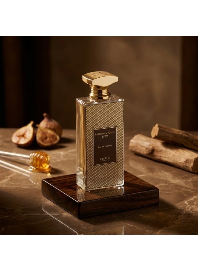 Emor London London Oud No. 7 Eau De Parfum 125ml Long Lasting Oriental Oud Unisex Perfume with Fig & Honey - Image 4