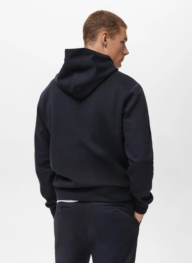 Mango Man Regular-fit hoodie