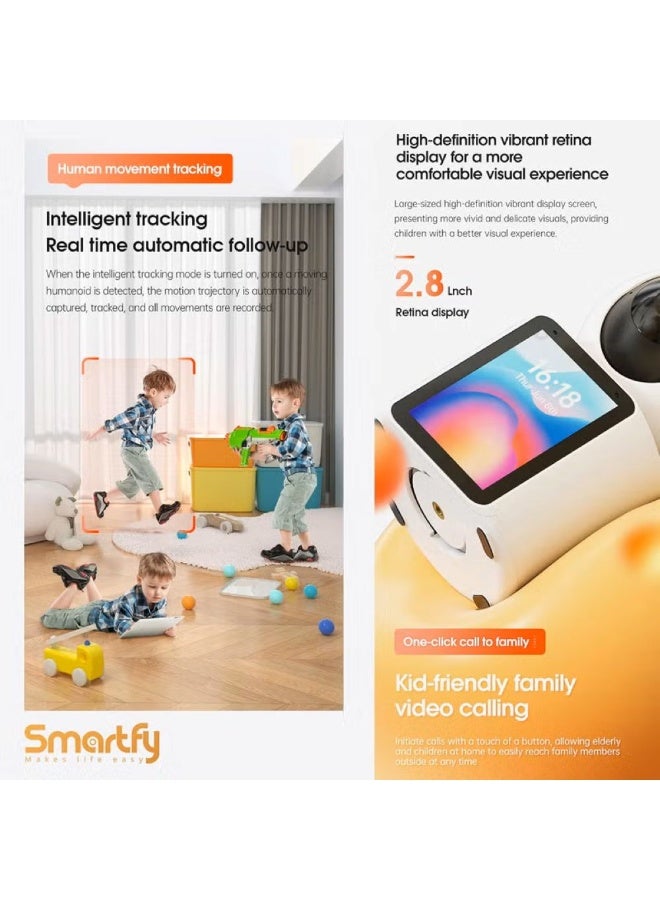Smartfy Indoor Security Camera – Full HD Baby Monitor with Human Detection & Night Vision - Image 5