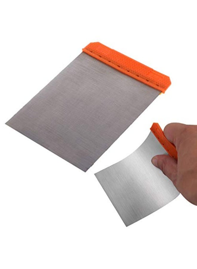 ROBUSTLINE Drywall Steel Square Scraper Putty Knife Set 50 80 100 120Mm 4Pcs Set Flexible Putty Knife Scraper Toll - Image 4