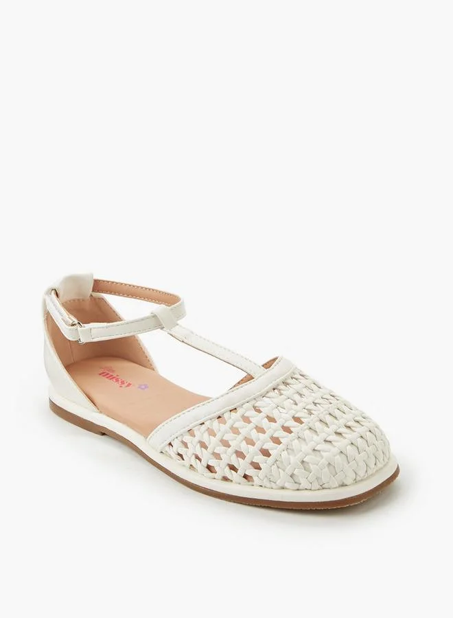 ليتل ميسي Girls Hook & Loop Shoes