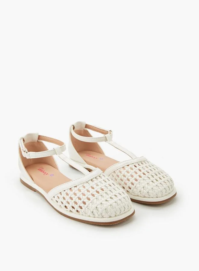 ليتل ميسي Girls Hook & Loop Shoes