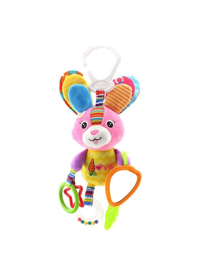 yongsheng Baby Hanging Rattle Toys Plush Animal Stuffed Handbells Educational Toys for Stroller Crib，Infant Plush Stroller  - Image 1