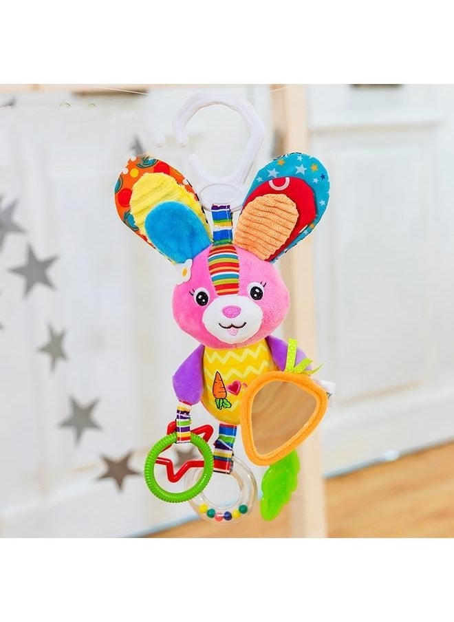 yongsheng Baby Hanging Rattle Toys Plush Animal Stuffed Handbells Educational Toys for Stroller Crib，Infant Plush Stroller  - Image 4