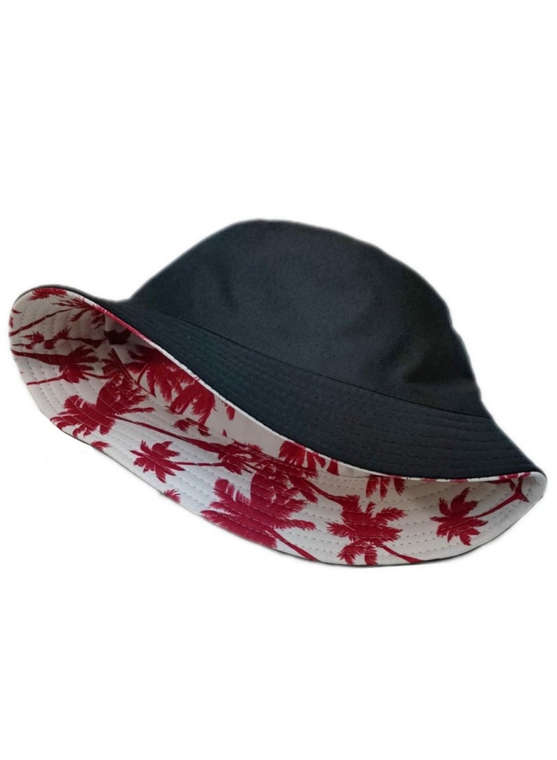 Trend Double face Fisherman Hat For Women Men Portable Folding Hat Spring Summer Fashion Outdoor Sunshade Hat - Image 2