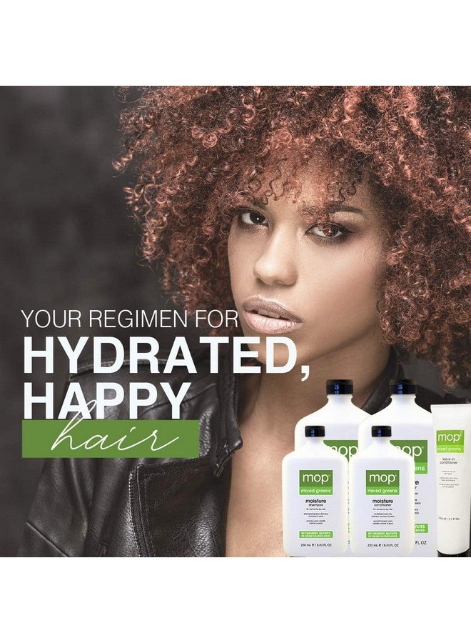 Mop Mixed Greens Leavein Conditioner 5.1 Fl Oz. Vitamins A & E Protect & Strengthen Hair Adds Shine & Moisture For All Hair Types - Image 3