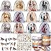 SNLN 12Sets Horse Party Favors Birthday Supplies Boy Girl Kid Drawstring Bag Silicone Bracelet Tattoo Sticker Keychain Horse Themed Pinata Filler Cowboy Cowgirl Rodeo Western Party Favors Supplies - Image 2