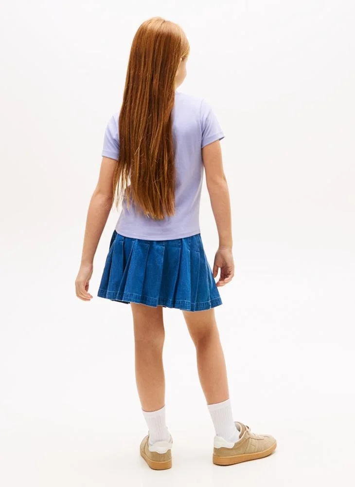 TOMMY HILFIGER Kids Foil Crew Neck T-Shirt