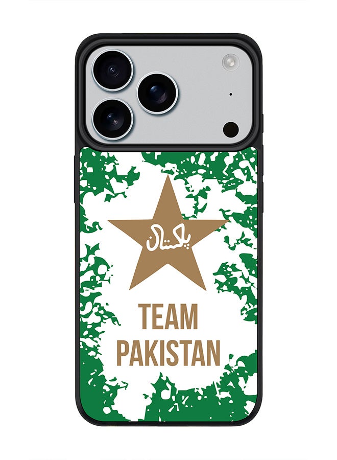 Stylizedd iPhone 17 Pro Case, [Compatible with MagSafe] Slim Magnetic cover Phone Case iPhone 17 Pro -Team Pakistan - Image 1